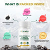 VEYORA Coenzyme Q10 Complex 60 Veg Capsules Premium CoQ10 + PQQ + ALC + Resveratrol & Shilajit Balanced Nutrient Blend for Daily Use