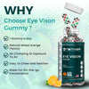 nETiXER Eye Vision Gummies – 60 Berry-Flavored Vegan Gummies with Lutein, Zeaxanthin, Astaxanthin, DHA, Vitamins A, C, E – Gelatin-Free, Gluten-Free | Individually Wrapped
