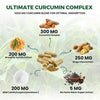 VEYORA Curcumin Complex 1000mg | Curcumin 95% + Boswellia + MSM | 60 Vegan Capsules