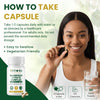 VEYORA Magnesium Citrate Complex 1000mg | Chasteberry + Vitamin B6 | 60 Vegan Capsules