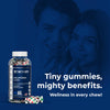 nETiXER Melatonin Gummies – 60 Count – 10 mg Melatonin per Gummy – Blackcurrant Flavor – Vegan, Gelatin-Free, Gluten-Free – Individually Wrapped – No Artificial Colors