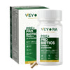 VEYORA 26-Strain Pre + Probiotic | 52 Billion CFU | FOSSENCE® | 60 Vegan Capsules
