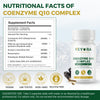VEYORA CoQ10 Complex 1000mg | CoQ10 + PQQ + Acetyl-L-Carnitine | 60 Vegan Capsules