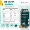 nETiXER Eye Vision Gummies – 60 Berry-Flavored Vegan Gummies with Lutein, Zeaxanthin, Astaxanthin, DHA, Vitamins A, C, E – Gelatin-Free, Gluten-Free | Individually Wrapped