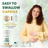 VEYORA Digestive Enzyme Complex 1000mg | Probiotic + Inulin Fiber | 60 Vegan Capsules
