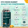 nETiXER Eye Vision Gummies – 60 Berry-Flavored Vegan Gummies with Lutein, Zeaxanthin, Astaxanthin, DHA, Vitamins A, C, E – Gelatin-Free, Gluten-Free | Individually Wrapped