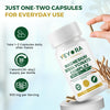 VEYORA Magnesium Bisglycinate Complex Capsules | 120 mg Magnesium per Serving | with KSM-66® Ashwagandha, GABA, L-Theanine & Melatonin | 60 Veg Capsules | Made for USA
