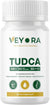 TUDCA 500mg | Tauroursodeoxycholic Acid | 60 Vegan Capsules | Single Ingredient Bile Salt | Non-GMO | Gluten Free | Soy Free | Dairy Free | Clean Label Supplement for Men and Women