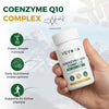 VEYORA Coenzyme Q10 Complex 60 Veg Capsules Premium CoQ10 + PQQ + ALC + Resveratrol & Shilajit Balanced Nutrient Blend for Daily Use