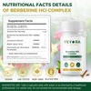 VEYORA Berberine HCl 1000mg | 60 Vegan Capsules