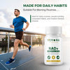 VEYORA NAD+ 1000 mg | 60 Vegan Capsules | Nicotinamide Adenine Dinucleotide (NAD+) | Dietary Supplement | Non-GMO | Gluten-Free | Made for USA