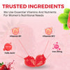NETIXER Prenatal Iron Gummies – 60 Vegan Gummies | Iron 30 mg, Folic Acid 400 mcg, Vitamin B6 & B12 | Pregnancy Vitamins for Women | Gelatin-Free, Gluten-Free | Individually Wrapped, Strawberry Flavor