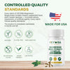 VEYORA Magnesium Bisglycinate Complex Capsules | 120 mg Magnesium per Serving | with KSM-66® Ashwagandha, GABA, L-Theanine & Melatonin | 60 Veg Capsules | Made for USA