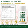 VEYORA Collagen Peptides Complex 1000 mg | 60 Vegan Capsules | with Hyaluronic Acid & Biotin | Plant-Based Marine-Free Formula Beauty Wellness